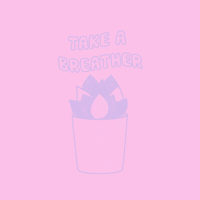 Pink Breathe GIF by barePack.co