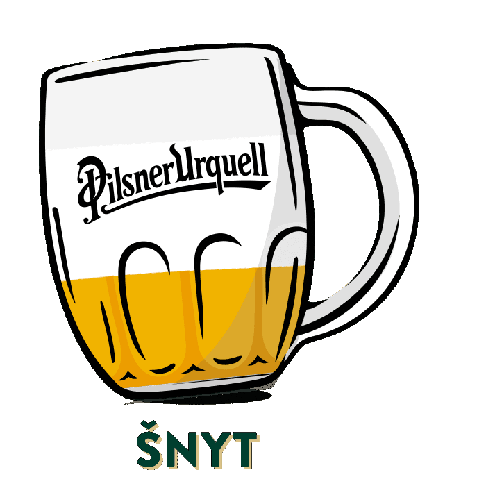 Beer Cheers Sticker by Pilsner Urquell