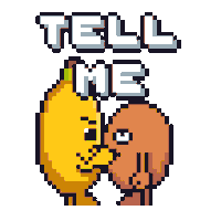 Tell Me Potato Sticker by Potatoz by 9GAG