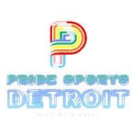 Detroit Pride Sports Sticker by Pride Sports USA