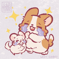 Happy Illustration GIF by Lazy Corgi