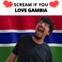 Gambia Flag Gm GIF
