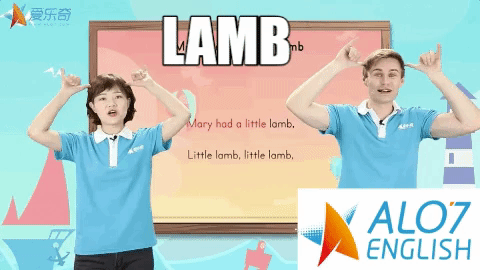 alo7 english total physical response GIF by ALO7.com