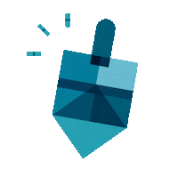 Happy Hanukkah Sticker by JCCSF