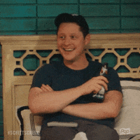 Pop Tv Drinking GIF by Schitt's Creek