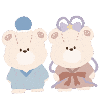 Couple Bear Sticker