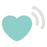 Heart Love Sticker by Parent Sense