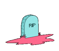 Die Rest In Peace Sticker by Jojoy Matias