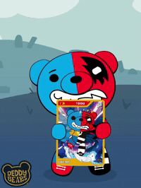 Trading Cards Bear GIF by DeddyBears