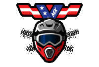 VetMX motocross veteran vetmx veteranmx Sticker