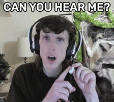 Speaking Can You Hear Me GIF