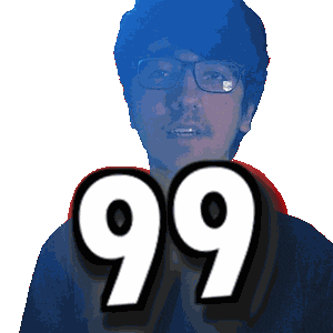 Ninety Nine Number Sticker