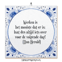 Focus Spreuk Sticker by Tegelspreuken.nl