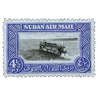 Post Sudan Sticker