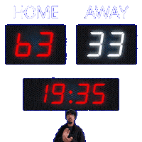 33 Away Sticker