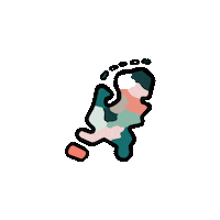 Hardlopen Sticker