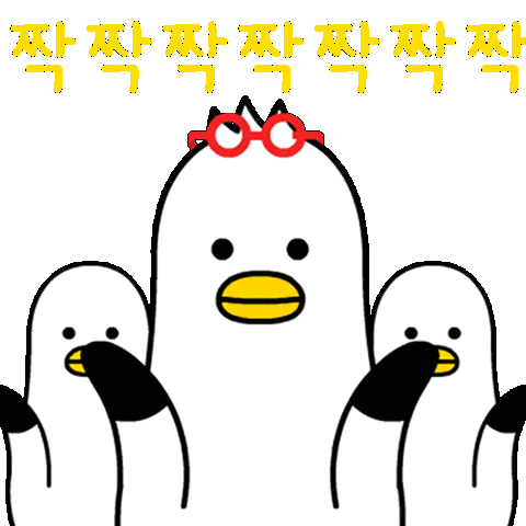 Clap Cheering Sticker by boogi_in_busan