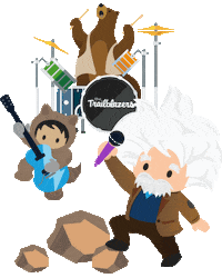 Artificial Intelligence Rock Sticker by Dreamforce & Salesforce Events