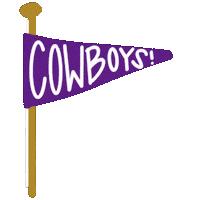 Flag Hsu Sticker by Hardin-Simmons University