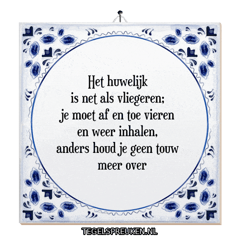 Humor Spanning Sticker by Tegelspreuken.nl