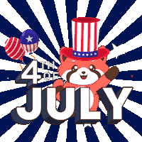 Celebrate 4Th Of July Sticker