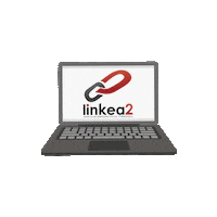 Laptop Agencia Sticker by Linkea2