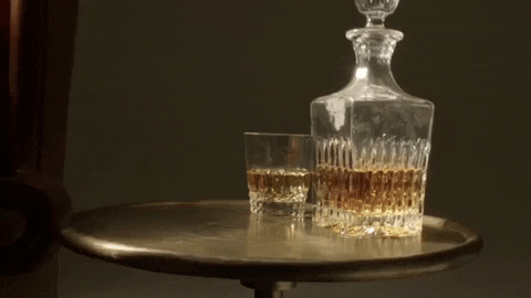 SoMello giphygifmaker book henry cavill whiskey GIF