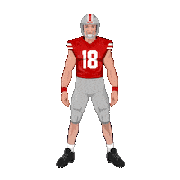 Will College Football Sticker by SportsManias