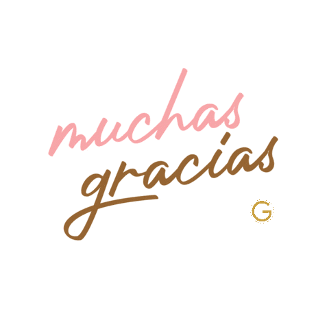 Muchasgracias Sticker by GlowClinic by GloNoyola