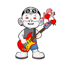 Sad Rock Sticker by Zhot