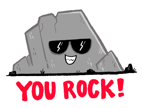 Happy Great Job Sticker