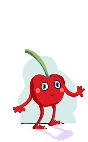 Happy Jump Sticker by Mimi Kaumanns