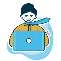 Deadline Overtime Sticker by myHQ