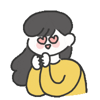 kuzii heart 하트 쿠지 kuzii Sticker