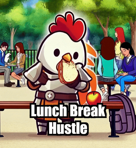 Lunch Break GIF by Zorooster