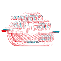 kopfspruenge glitch werbeagentur hamm socialmediaagentur Sticker
