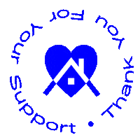 Support Give Back Sticker by TIBI