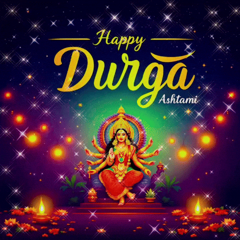 goodvibewishes spirituality kolkata blessings navratri GIF