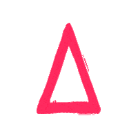 Techno Triangle Sticker by Amnesia Ibiza