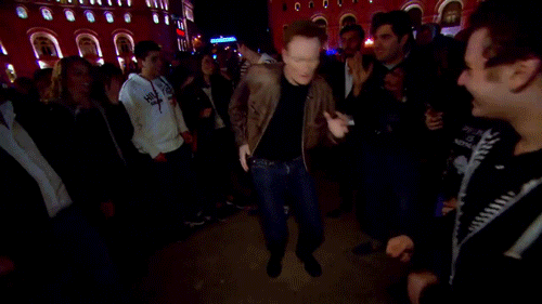 conan obrien dancing GIF by Team Coco