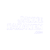 Hakanenjanne Sticker by jannehakanen.com