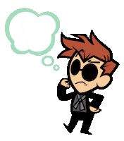 Wondering Good Omens Sticker by Kyra