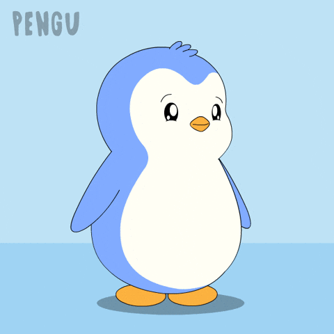 Penguin Goodbye GIF by Pudgy Penguins