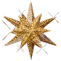 Gold Star Christmas Sticker by Amazon Prime Video