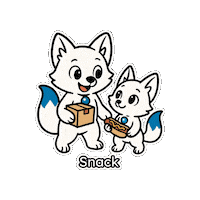 Lunchtime Snacktime Sticker