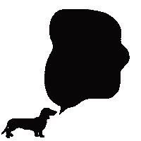 New Year Dog Sticker by CUBE