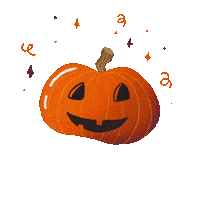 Halloween Pumpkin Sticker
