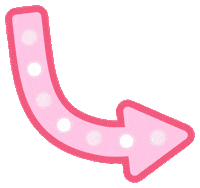 Pink Arrow Sticker by elan_cafe