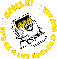 SMILEspirits smile cheers vodka happy hour Sticker