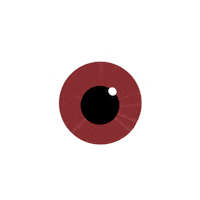 tessheinricks halloween scary spooky eye Sticker